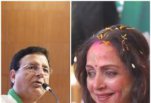 Hema Malini: कांग्रेस नेता रणदीप सुरजेवाला और bjp सांसद हेमा मालिनी